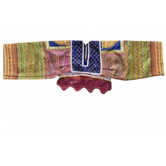 Vintage Handmade Afghan Embroidered Top, Small - Picture 2 of 6